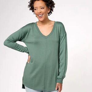 GIRL WITH CURVES Luke French Terry Sweatshirt A609238